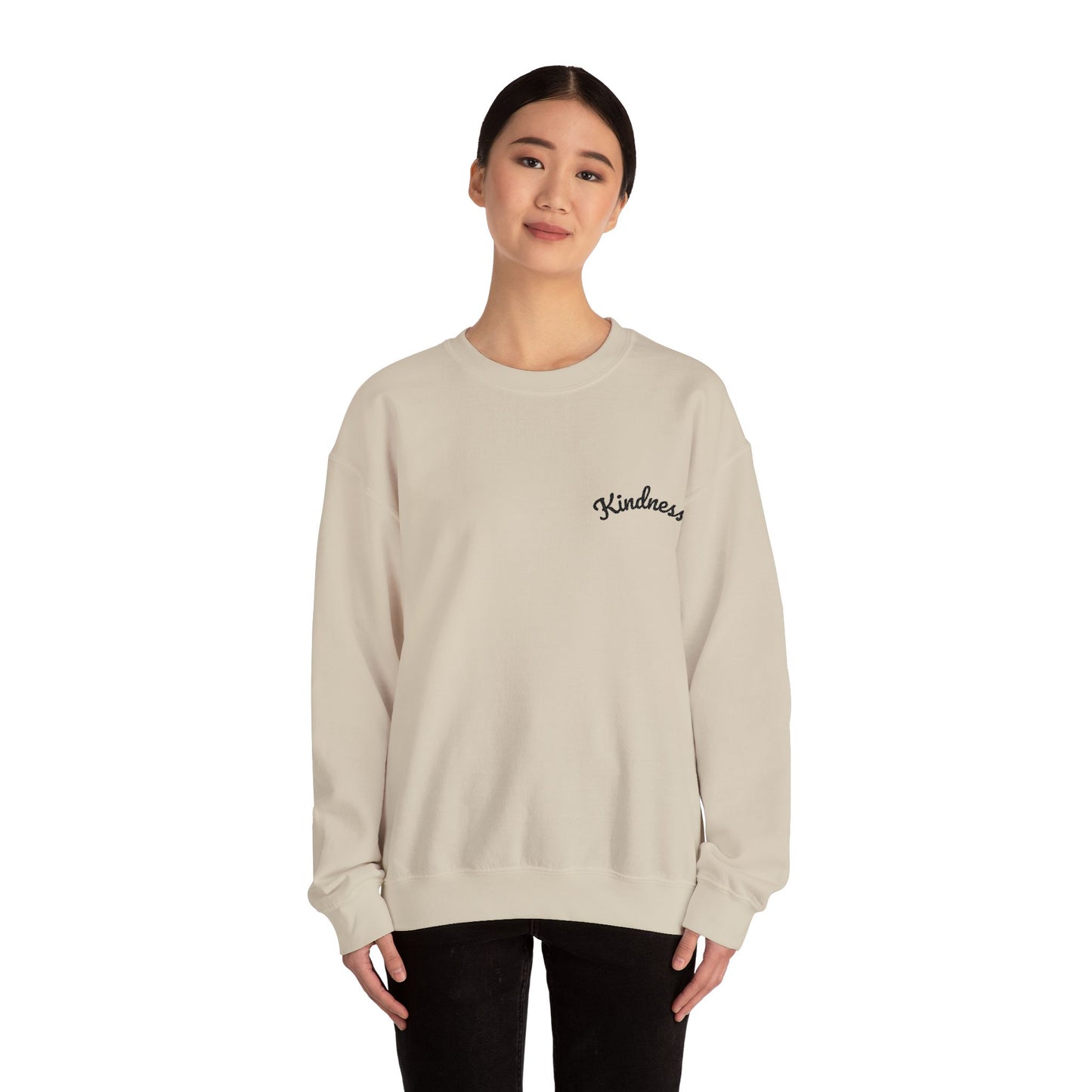 Kindness Embroidered Sweatshirt