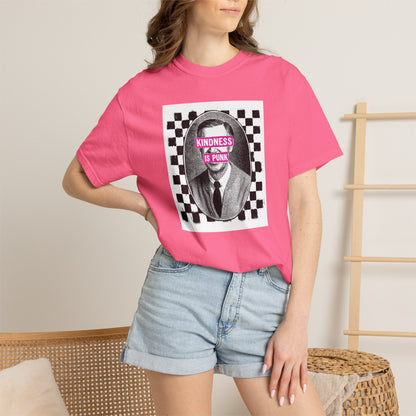 Unlikely Rebel Checkered Edition Unisex T-shirt (Pink)
