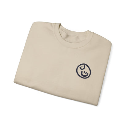 Make Kindness the Norm (Wavy)Unisex Crew Sweatshirt By: Favio Moreno (KSC Light)