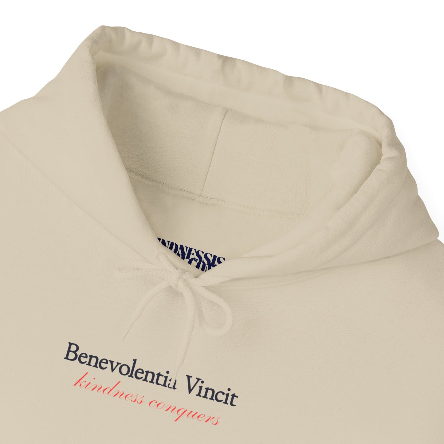 Kindness Conquers Unisex Adult Hoodie - By: Favio Moreno (KSC Light)