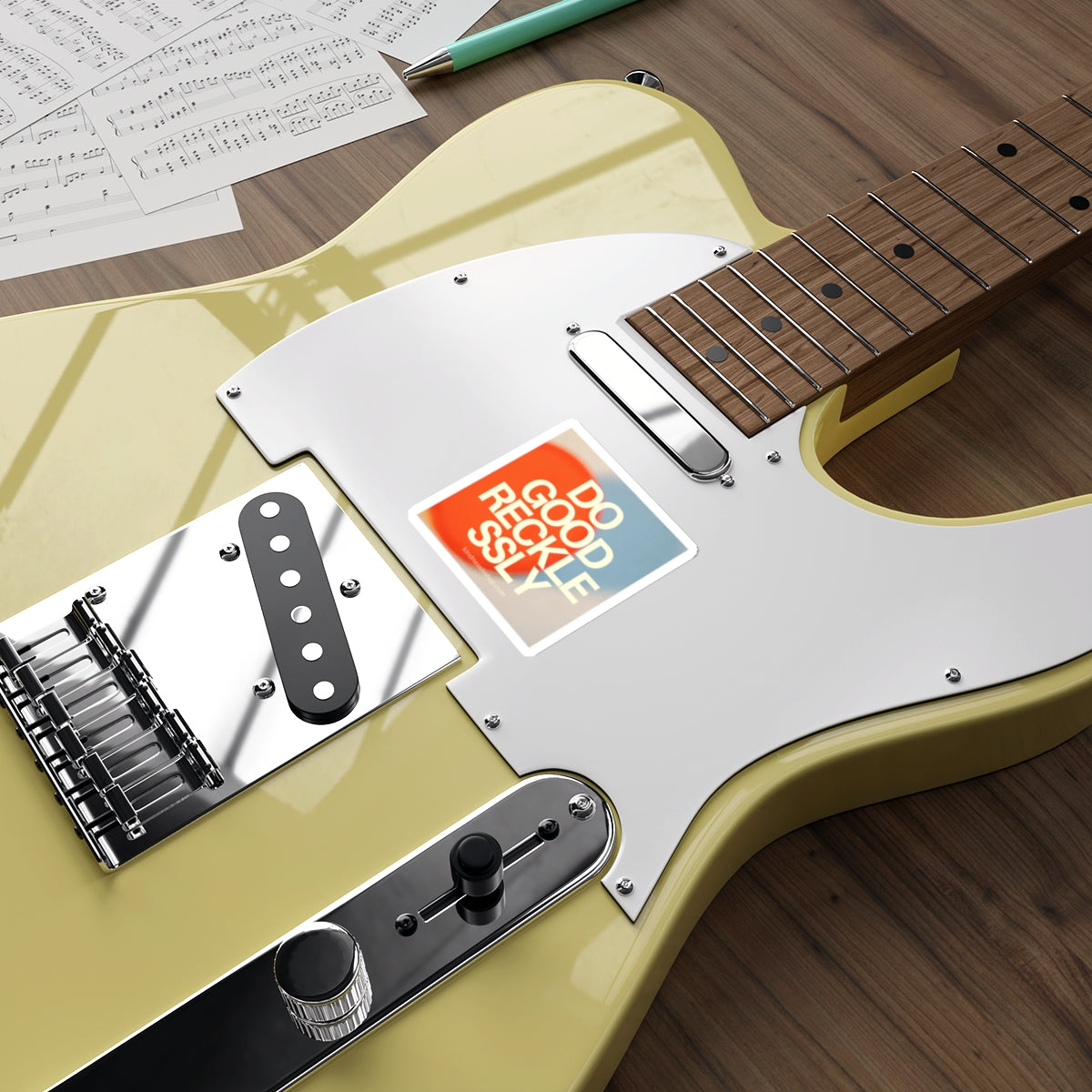 Do Good Recklessly Sticker - Die-Cut