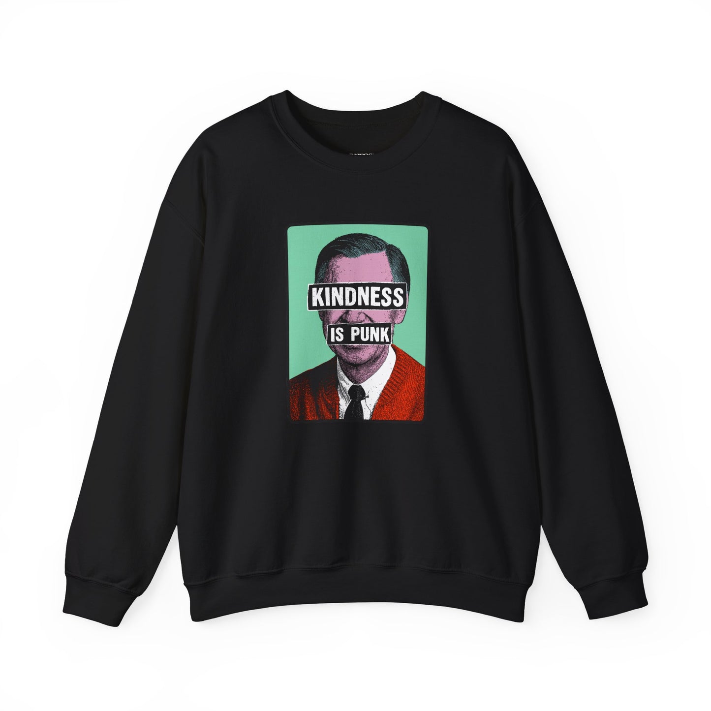 Unlikely Rebel Pop Art Edition Unisex Crew Sweatshirt (Green)