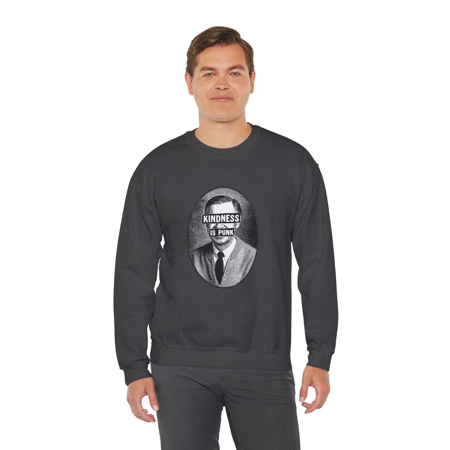 Unlikely Rebel Adult Sweatshirt- by Favio Moreno  Crewneck Sweatshirt