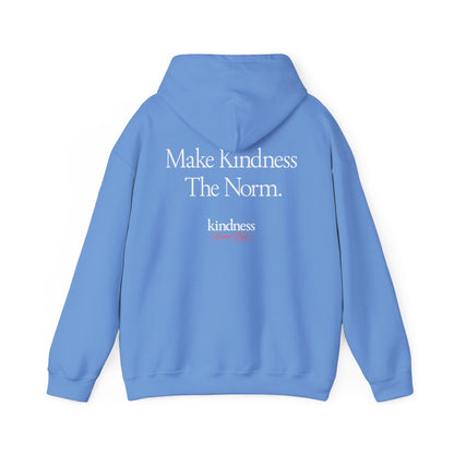 Make Kindness The Norm Unisex Adult Hoodie (Reg KSC Rich) By: Favio Moreno