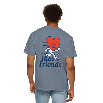 "Run With Friends" Heart - Kindness Social Club T-Shirt