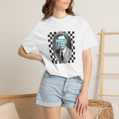 Unlikely Rebel Checkered Edition Unisex T-shirt (Blue)