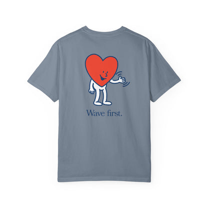"Wave First" Heart - Kindness Social Club T-Shirt