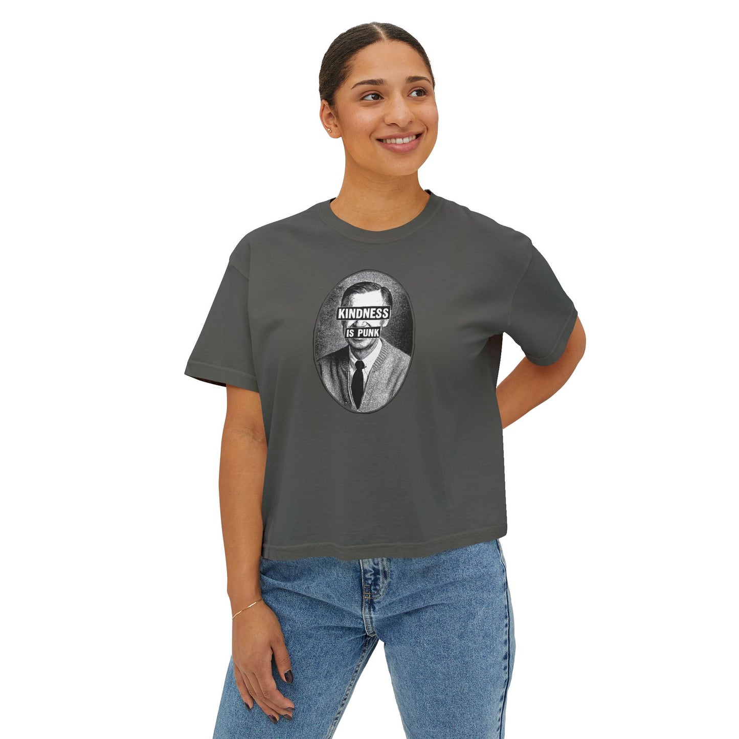 Unlikely Rebel -  Women's Boxy Tee by Favio Moreno