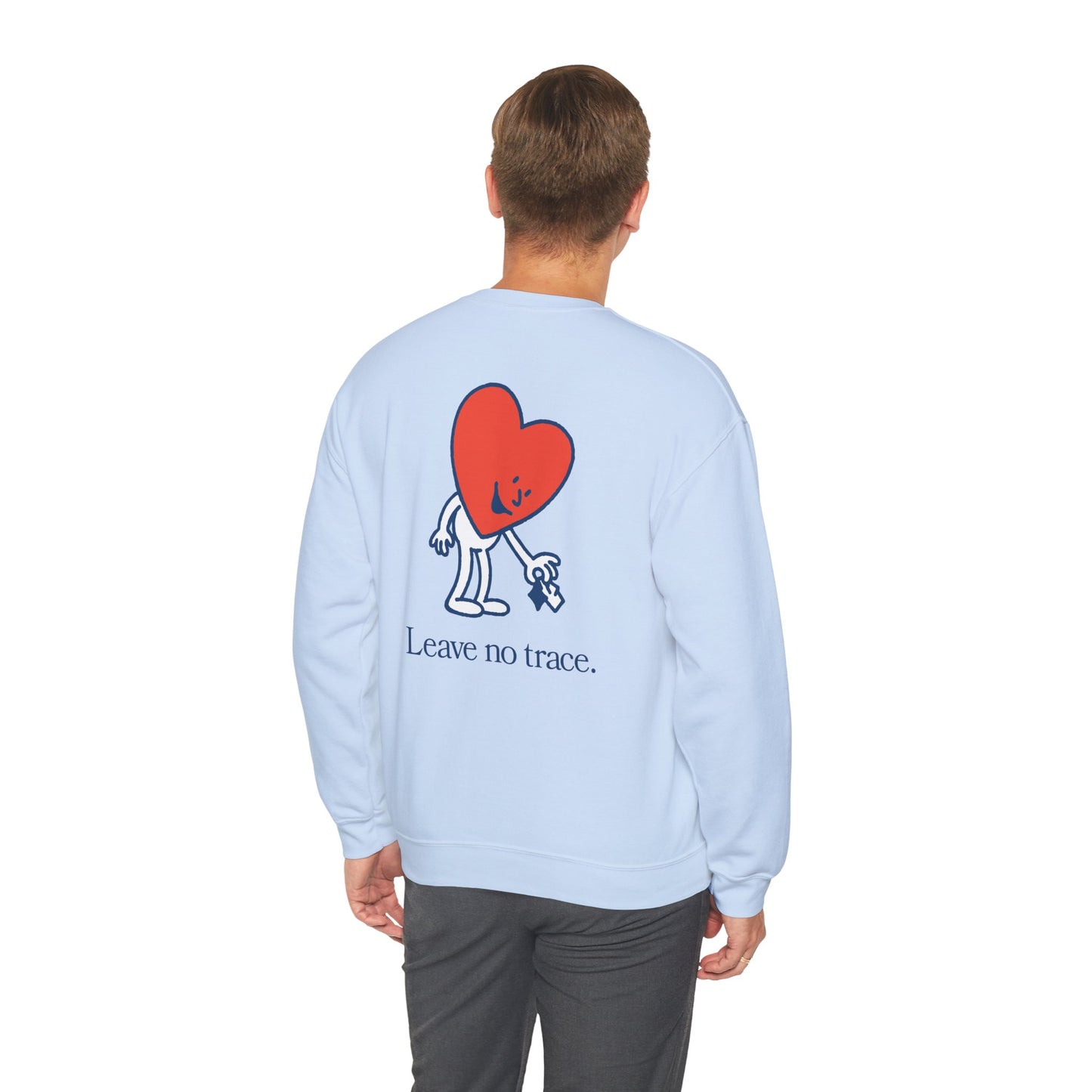 "Leave No Trace" - Kindness Social Club - Crewneck Sweatshirt