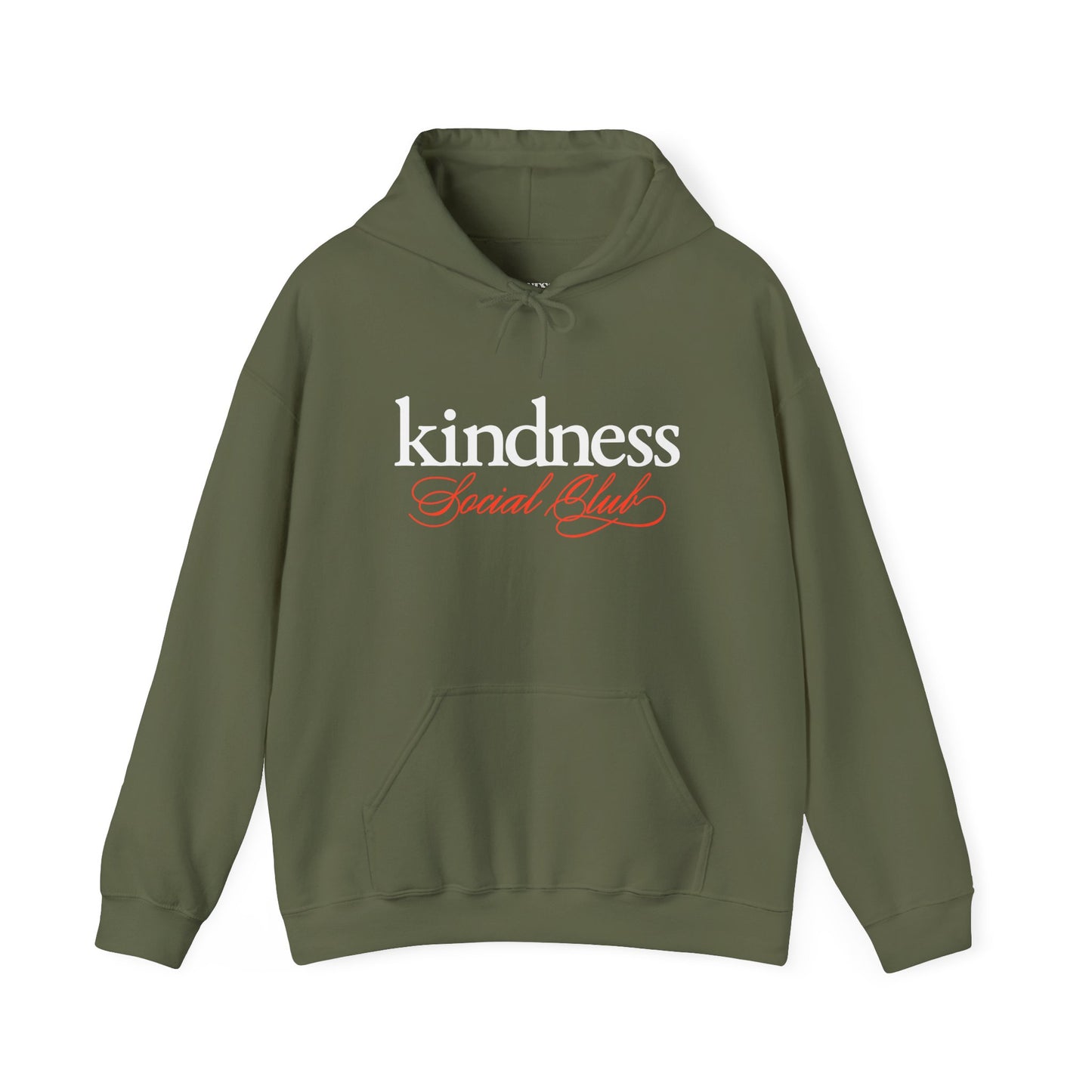 Kindness Social Club Classic Hoodie - By: Favio Moreno - (KSC, Rich)