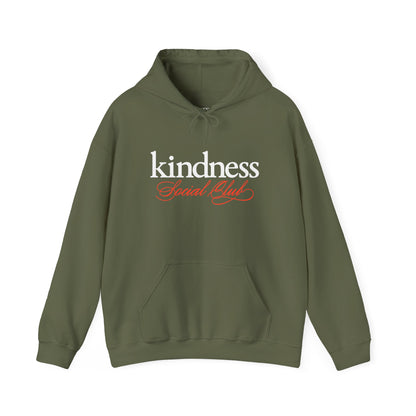 Kindness Social Club Classic Hoodie - By: Favio Moreno - (KSC, Rich)