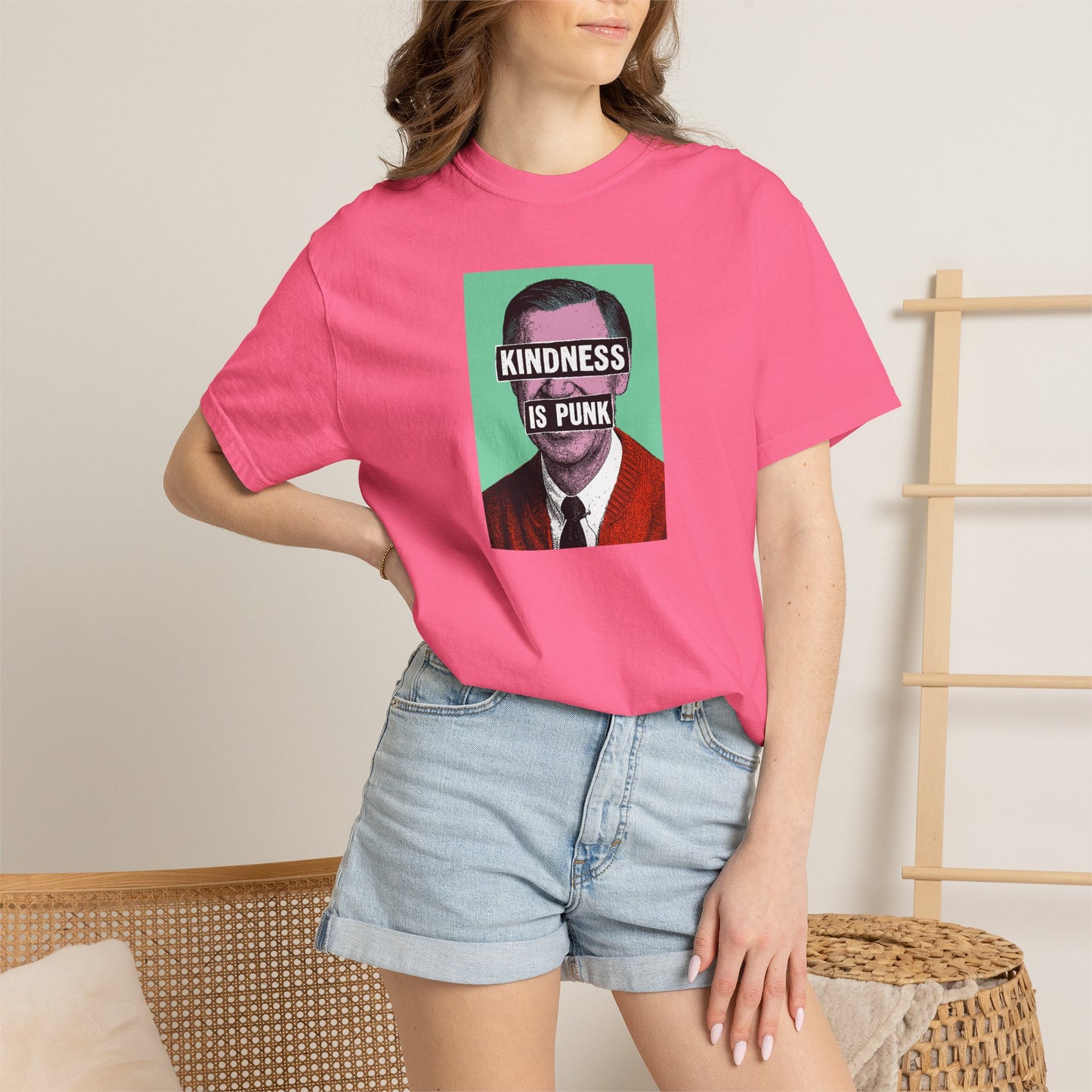 Unlikely Rebel Pop Art Edition Unisex T-shirt (Green)