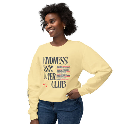 Kindness Lover Club Sweatshirt