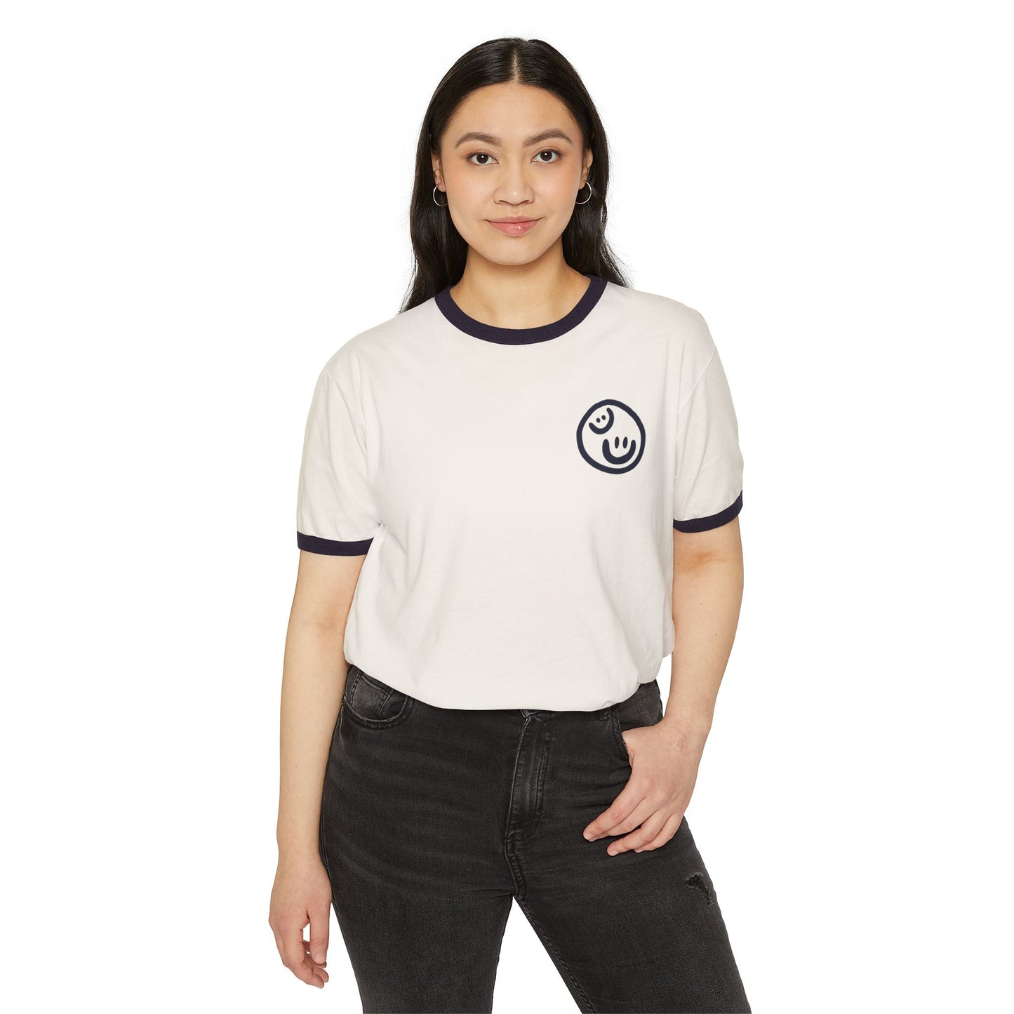 Known For Being Kind Unisex Ringer T-Shirt - By: Favio Moreno