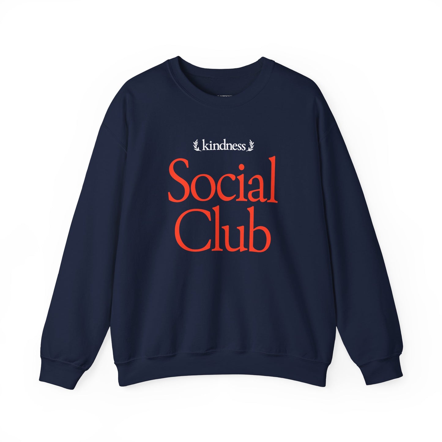 Kindness Social Club - By: Favio Moreno – Varsity Unisex Crew Sweatshirt (KSC Rich)