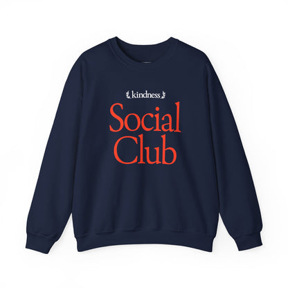 Kindness Social Club - By: Favio Moreno – Varsity Unisex Crew Sweatshirt (KSC Rich)