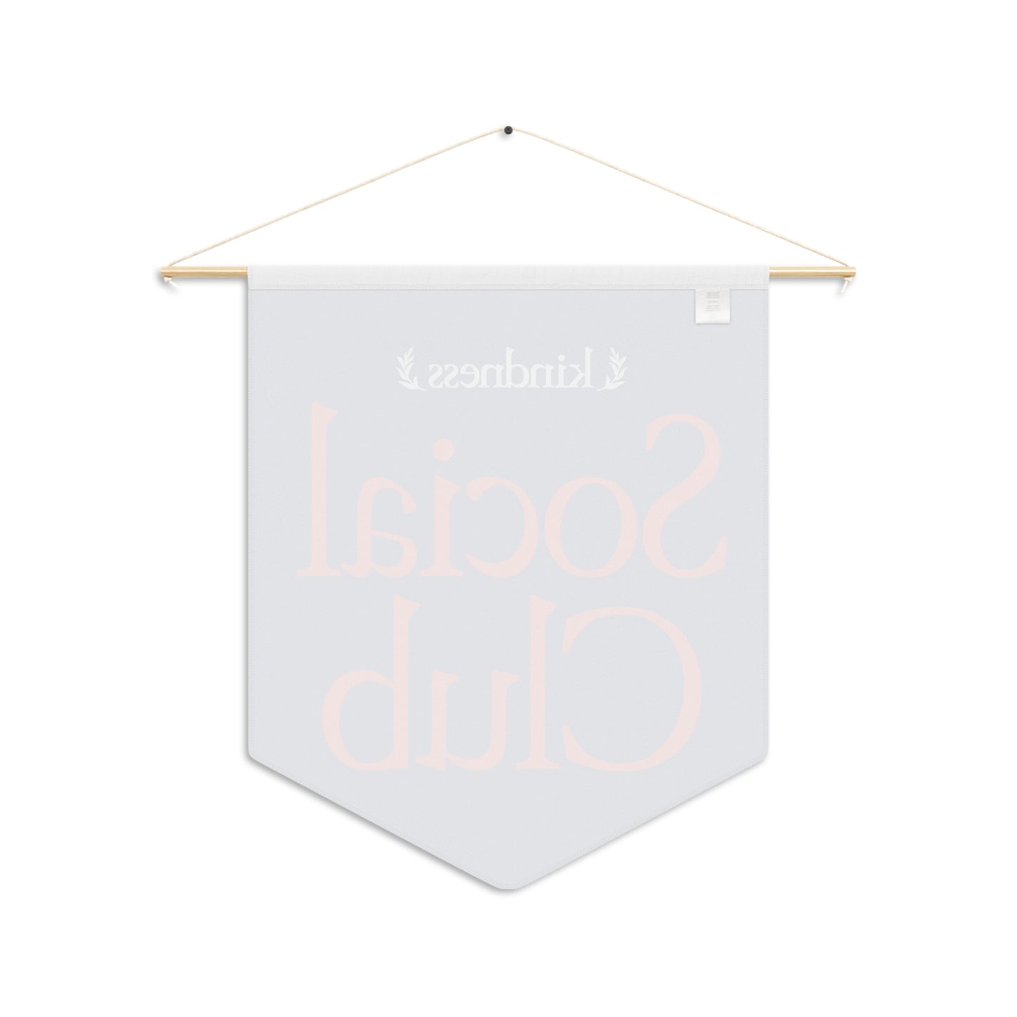 Kindness Social Club – By: Favio Moreno - Varsity Pennant Royal Blue