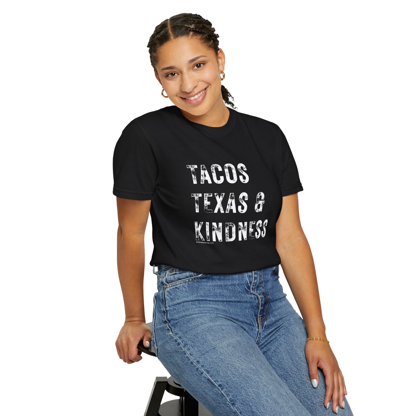 Tacos, Texas, & Kindness Unisex T-Shirt