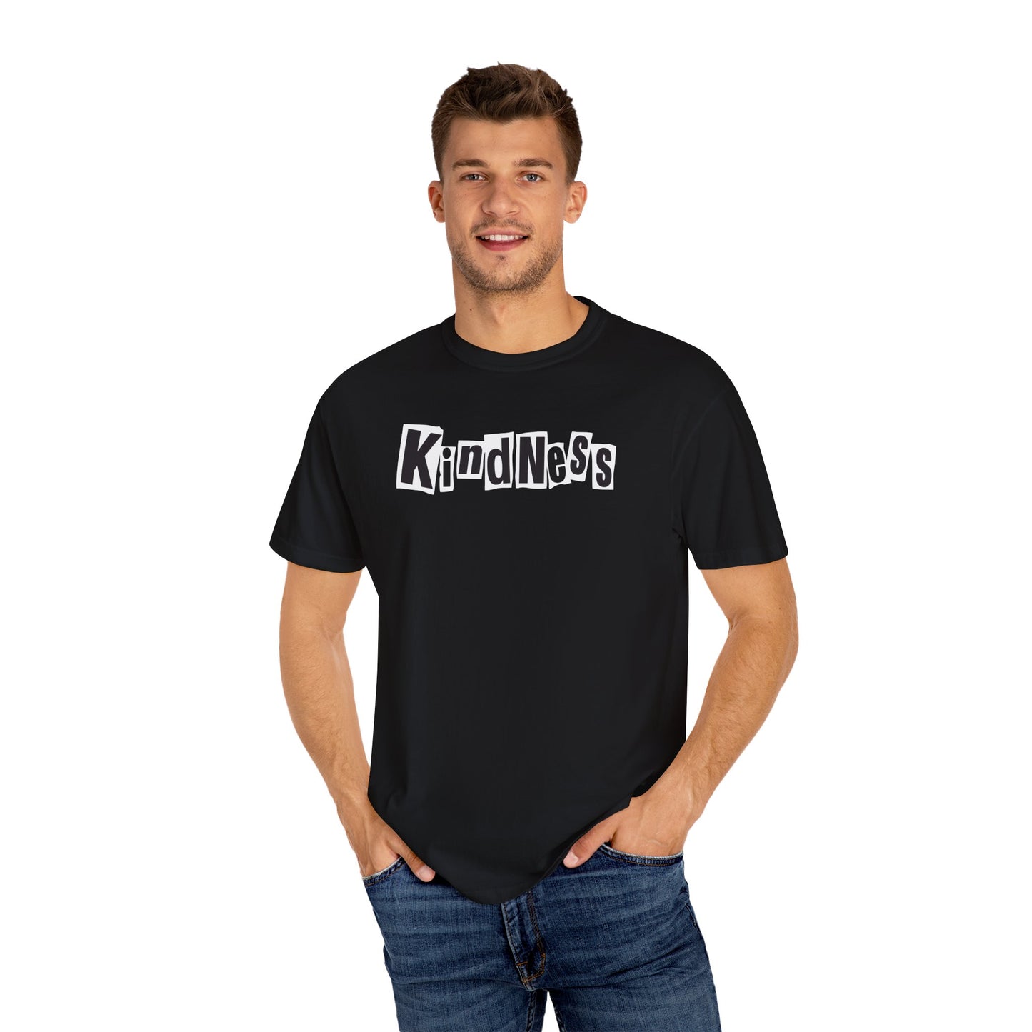 Block by Block Kindness T-Shirt by Favio Moreno