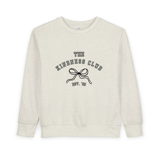 Kindness Club Toddler Sweatshirt