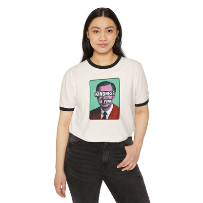 Unlikely Rebel Pop Art Ringer T-Shirt  - Unisex Adult