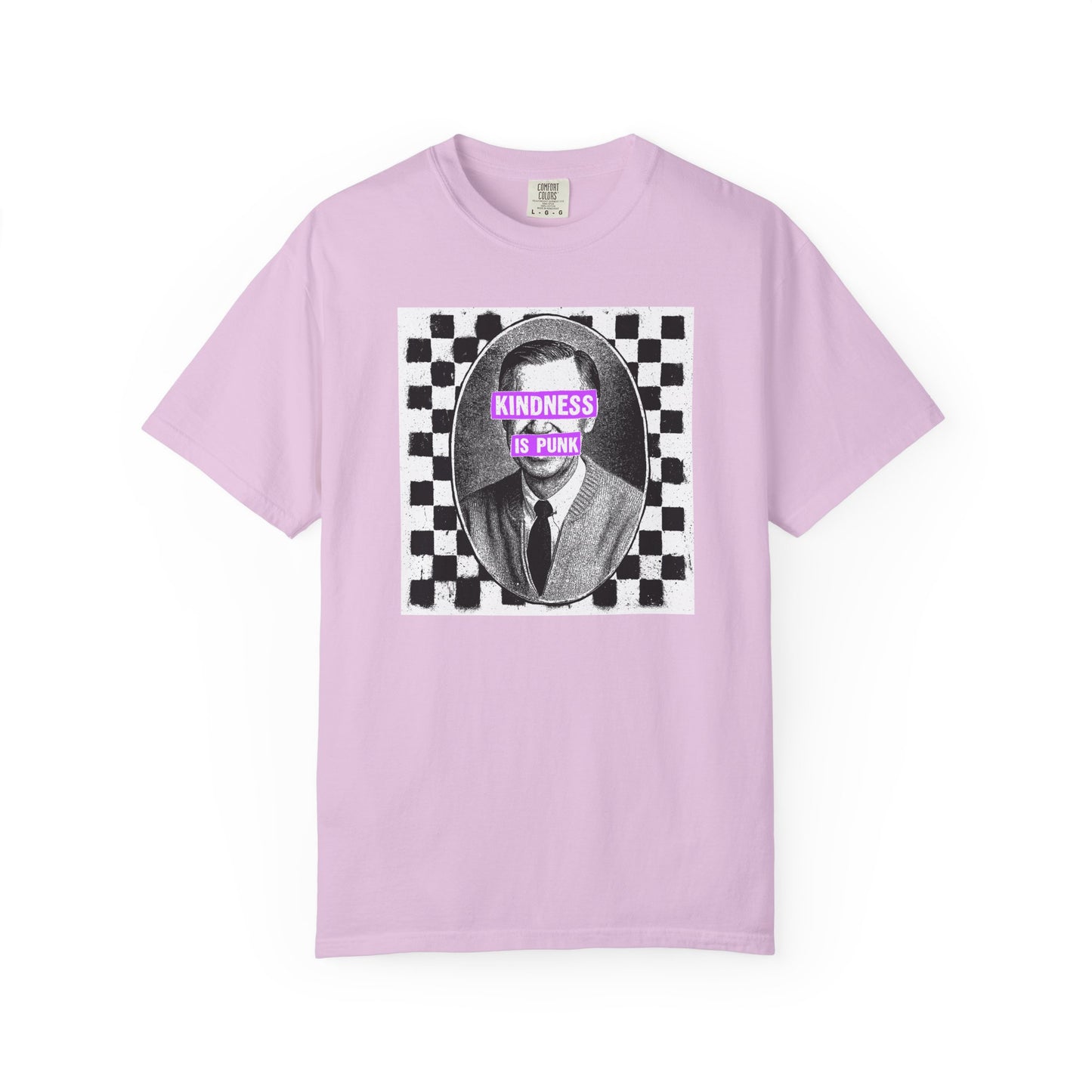Unlikely Rebel Checkered Edition Unisex T-shirt (Violet)