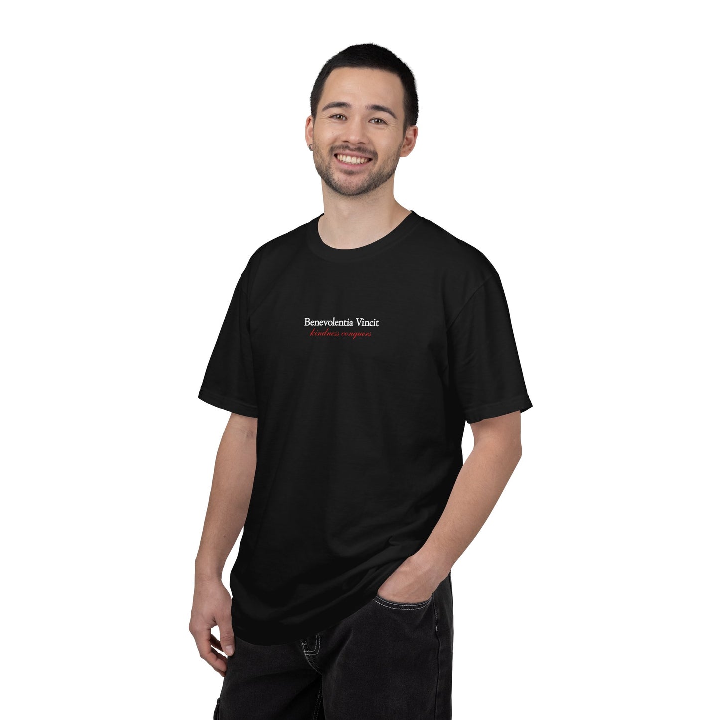 Kindness Conquers By: Favio Moreno Unisex T-Shirt (KSC Rich)