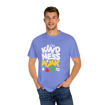 Peace, Love, and Punk T-shirt by Favio Moreno