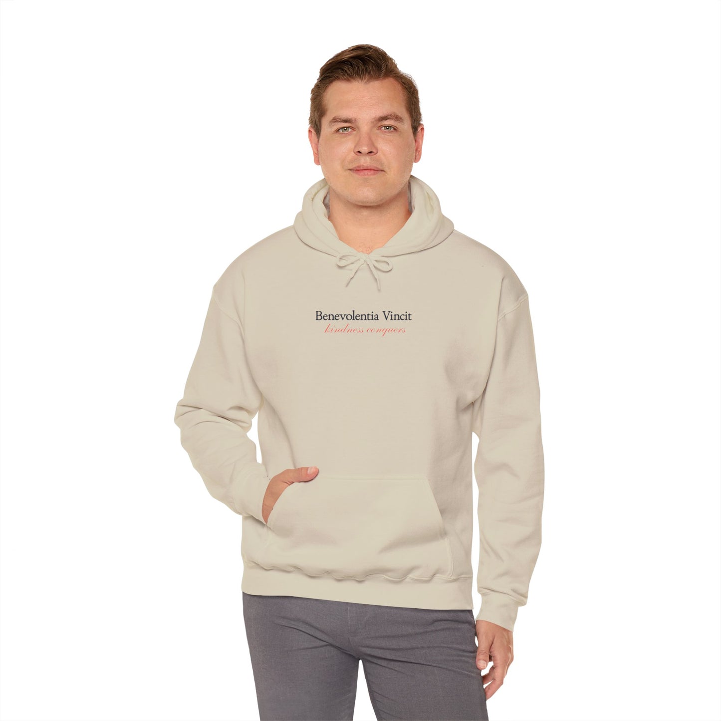 Kindness Conquers Unisex Adult Hoodie - By: Favio Moreno (KSC Light)