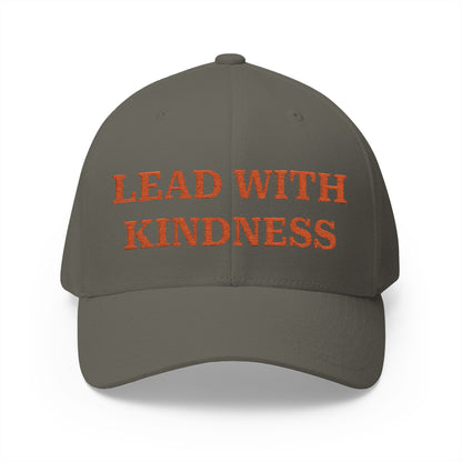 "Lead with Kindness" Embroidered Camouflage Cap