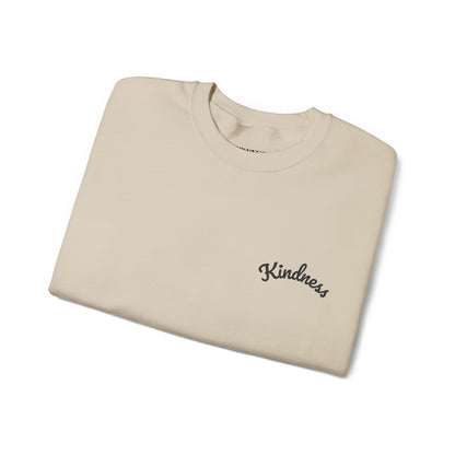 Kindness Embroidered Sweatshirt