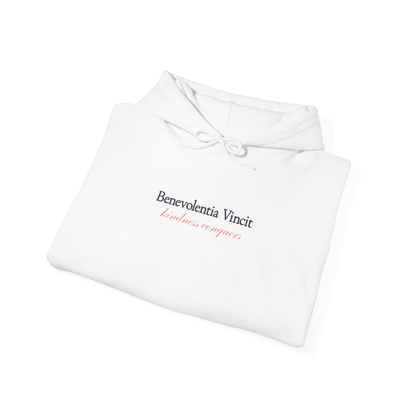 Kindness Conquers Unisex Adult Hoodie - By: Favio Moreno (KSC Light)