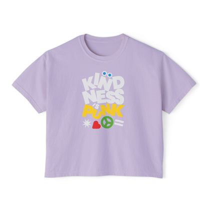 Peace, Love, and Punk Women's Boxy Tee by Favio Moreno