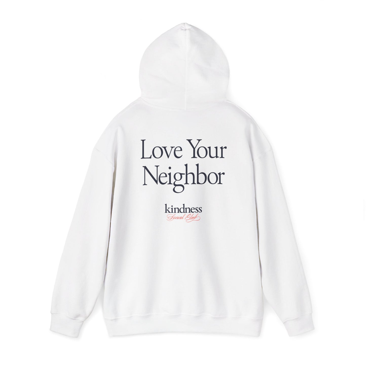 Love your Neighbor - By: Favio Moreno - Unisex Adult Hoodie (KSC, Reg, Light)
