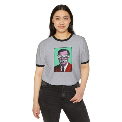 Unlikely Rebel Pop Art Ringer T-Shirt  - Unisex Adult