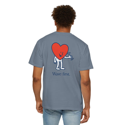"Wave First" Heart - Kindness Social Club T-Shirt