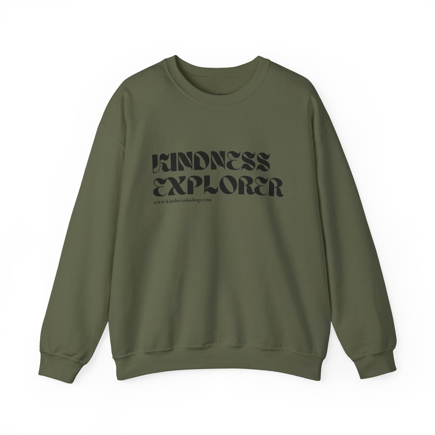Kindness Explorer Crewneck Adult Sweatshirt