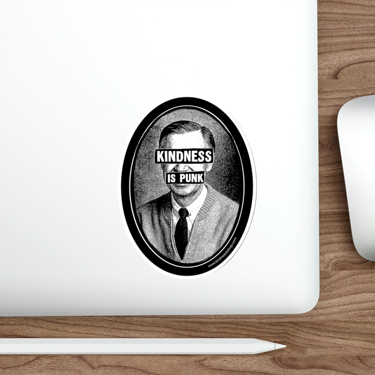 Unlikely Rebel Die Cut Bumper Sticker (5") - By Favio Moreno