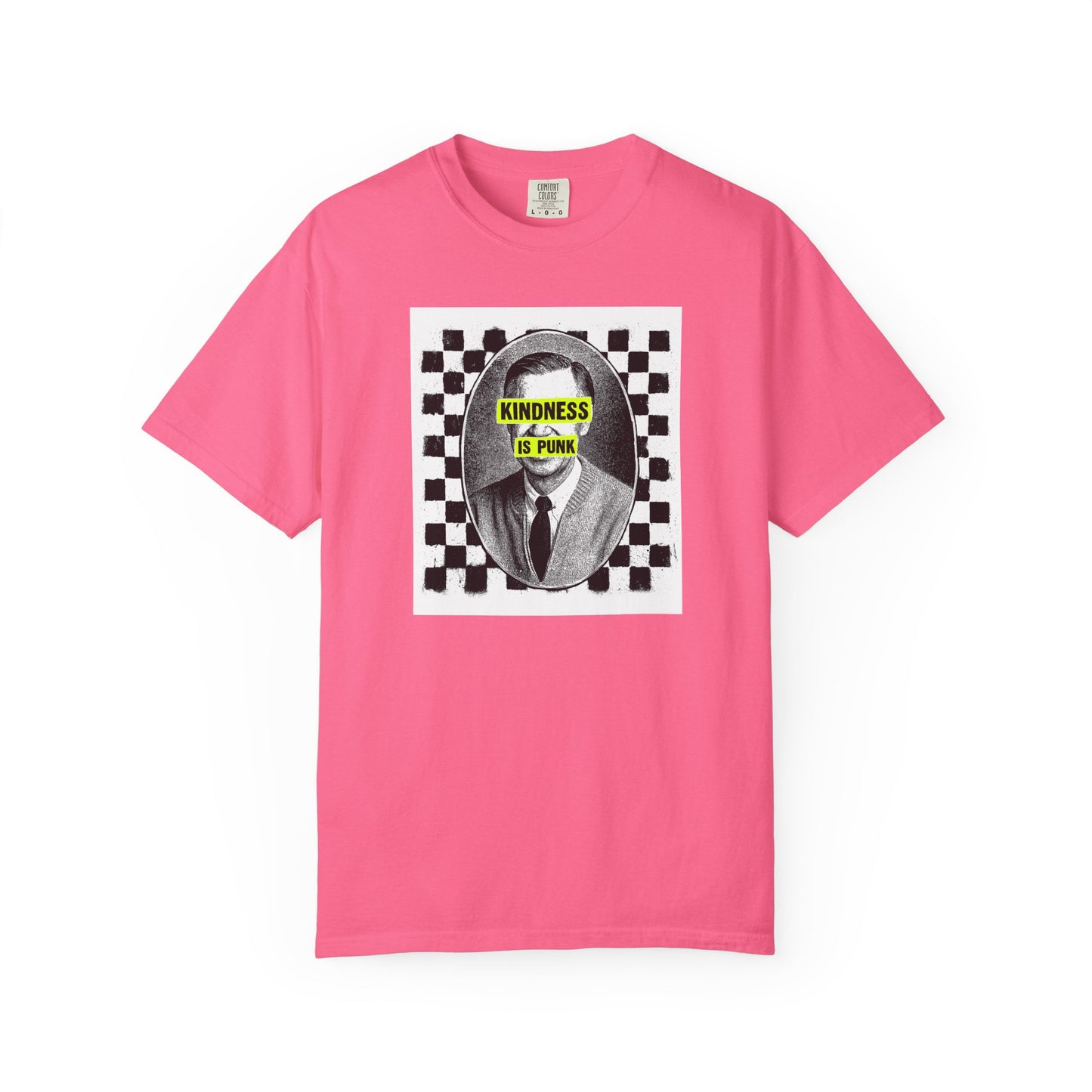 Unlikely Rebel Checkered Edition Unisex T-shirt (Yellow)