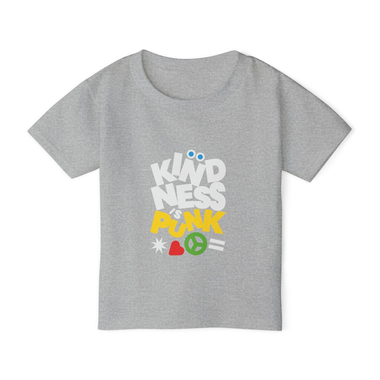 Peace, Love, and Punk Toddler Tee - by Favio Moreno - by Favio moreno