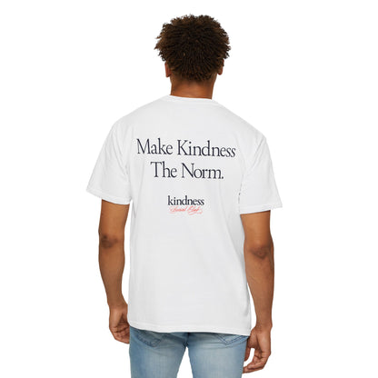Make Kindness the Norm (Reg) Unisex T-Shirt (KSC Light Colors) - By: Favio Moreno