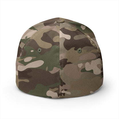 "Lead with Kindness" Embroidered Camouflage Cap