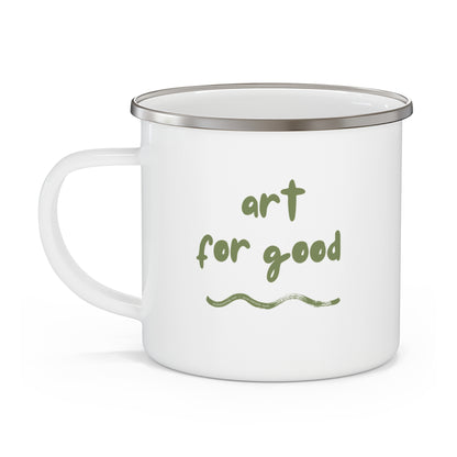 The Cure By: AMR - Enamel Mug