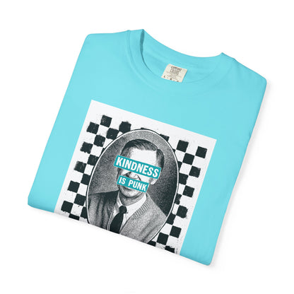 Unlikely Rebel Checkered Edition Unisex T-shirt (Blue)