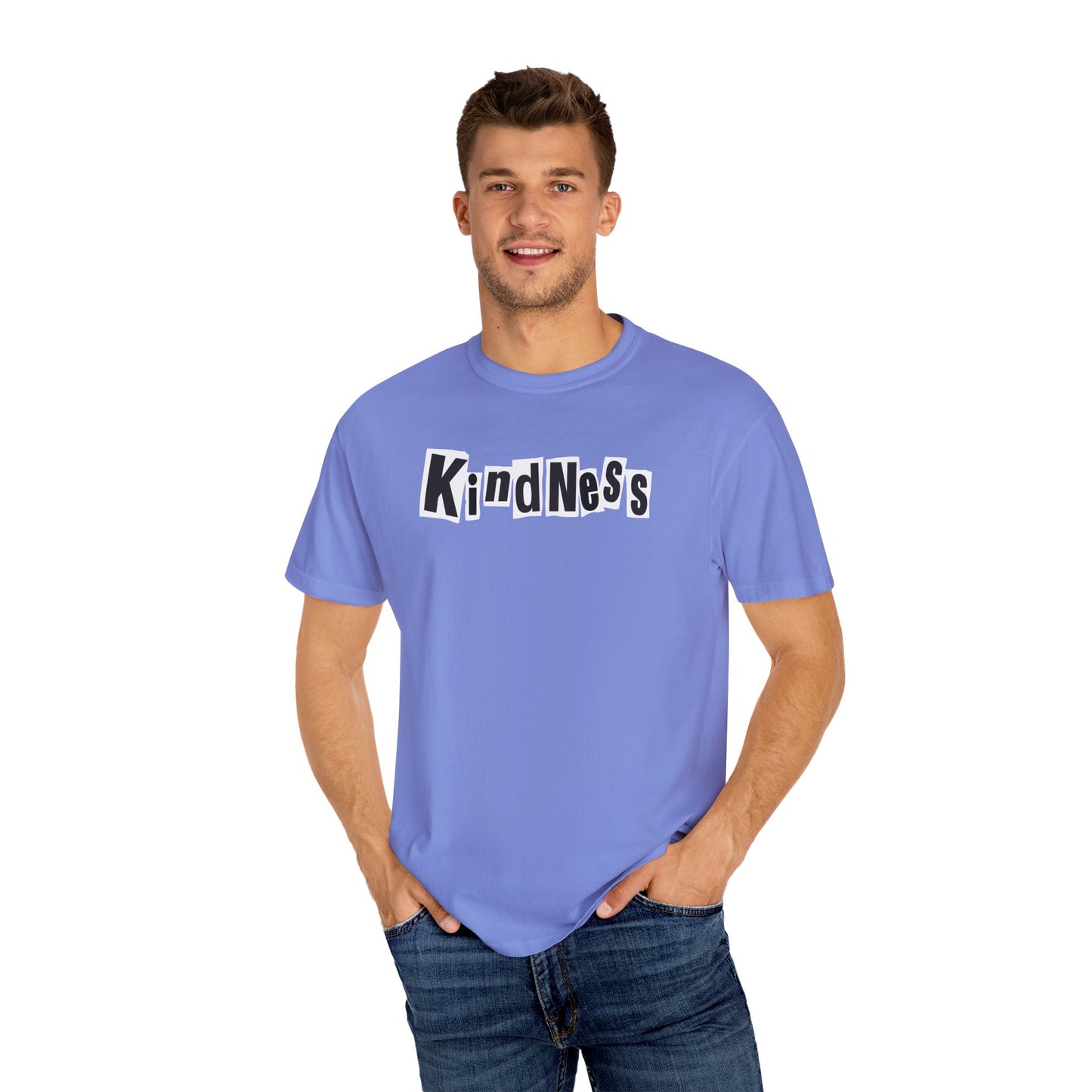 Block by Block Kindness T-Shirt by Favio Moreno