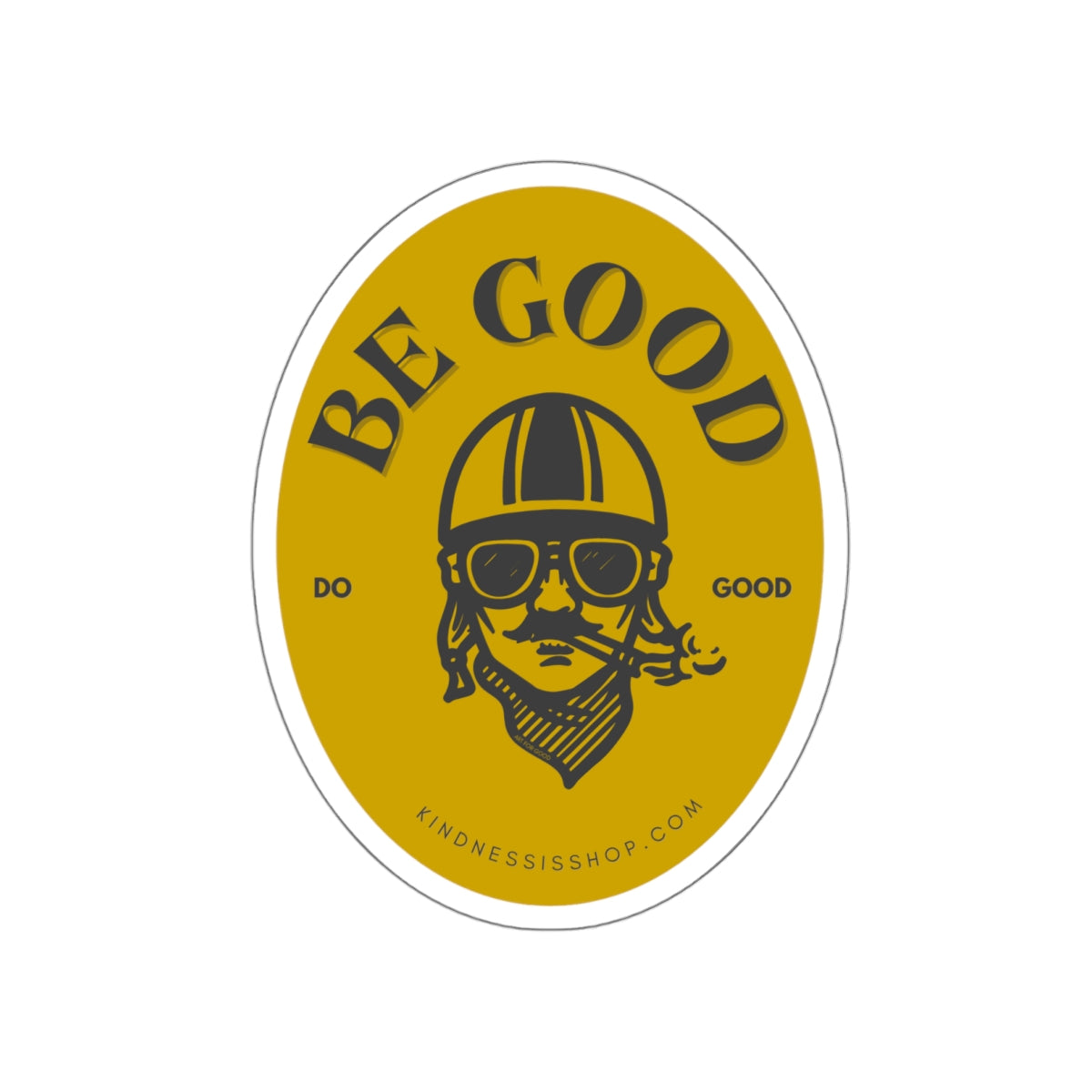 The Traveler (Do Good, Be Good) Die-Cut Sticker V2