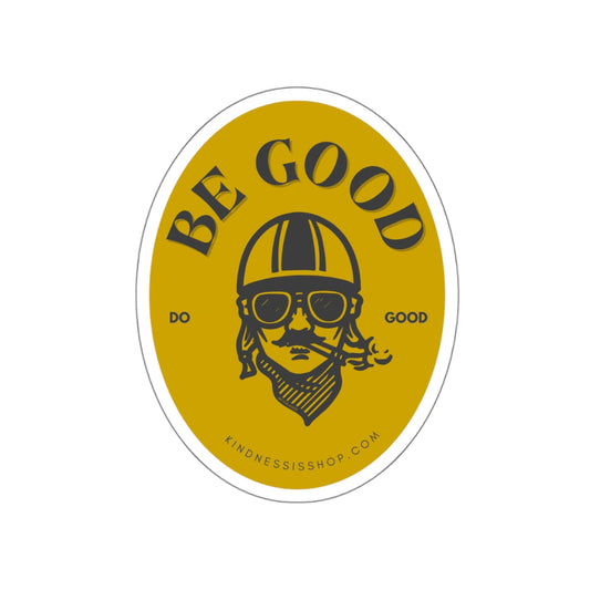 The Traveler (Do Good, Be Good) Die-Cut Sticker V2