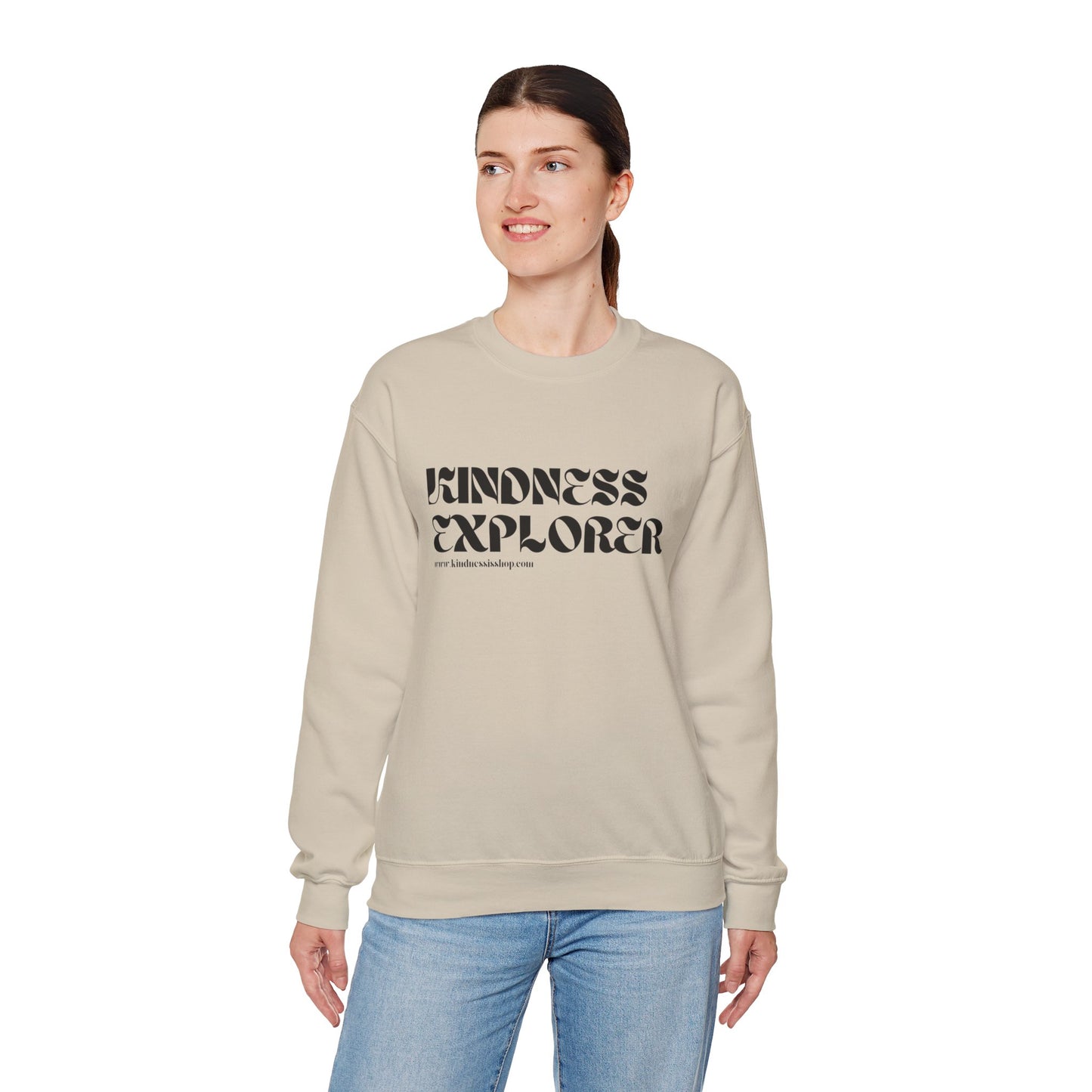 Kindness Explorer Crewneck Adult Sweatshirt