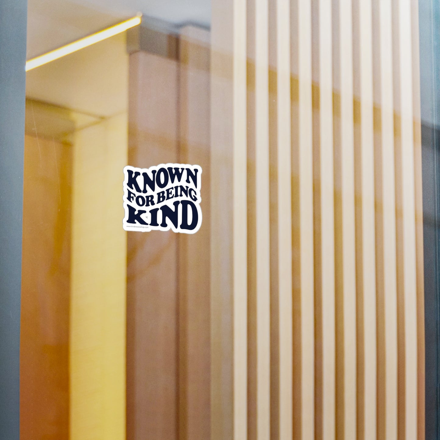 Known for Being Kind Sticker (KSC) Vinyl Decal - By: Favio Moreno