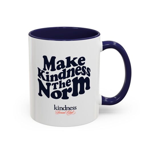 Make Kindness the Norm (Wavy, KSC) - 11oz Mug - By: Favio Moreno
